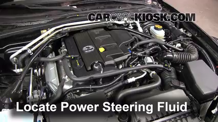 Check Power Steering Level Mazda MX-5 Miata (2006-2015) - 2011 Mazda MX